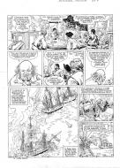 BARBE ROUGE : Planche originale 31 de BARBE ROUGE - Tome 28.  La flibusti�re du sans piti�